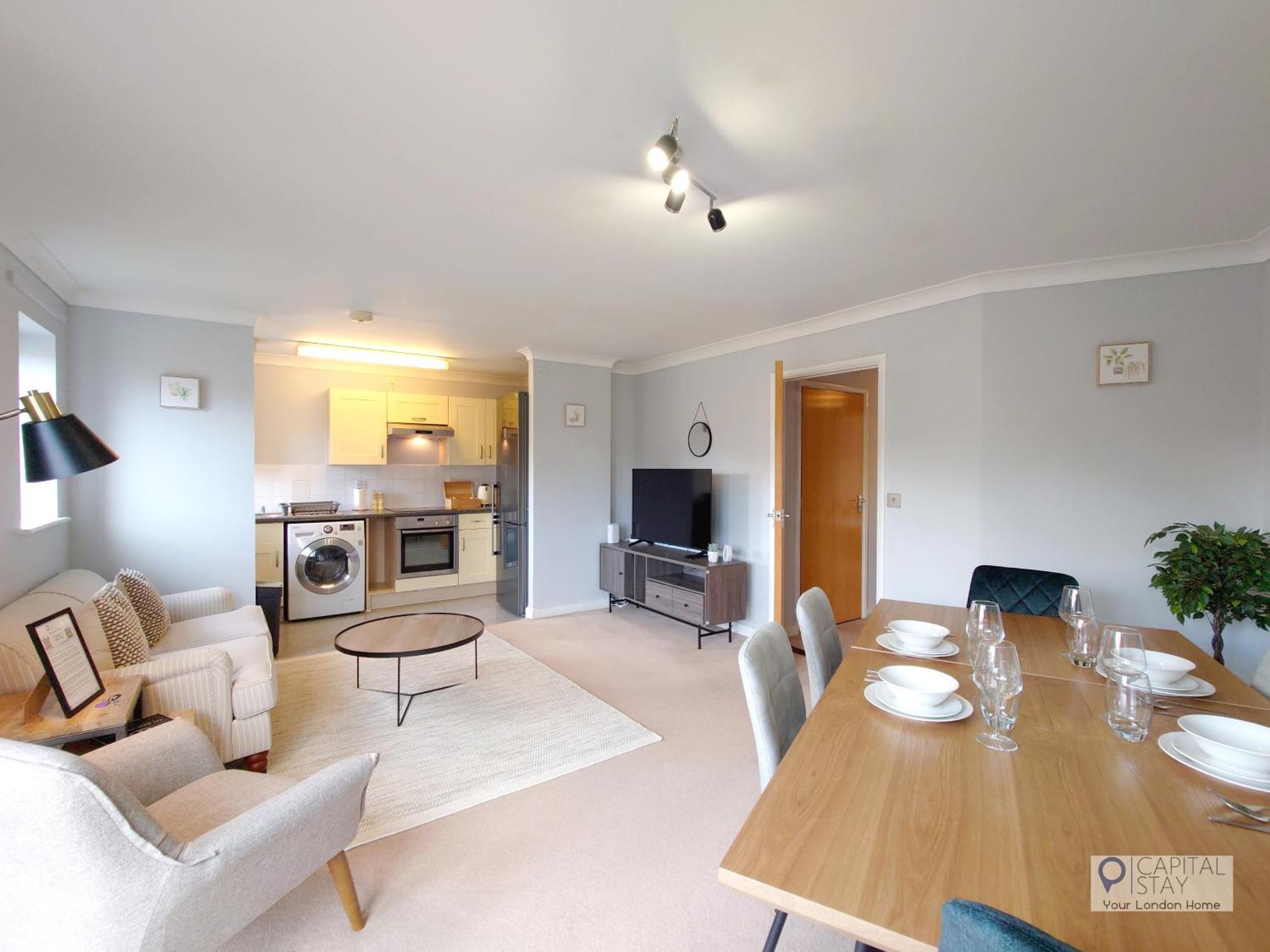 Fully Serviced Two Bed In Poplar Appartamento *